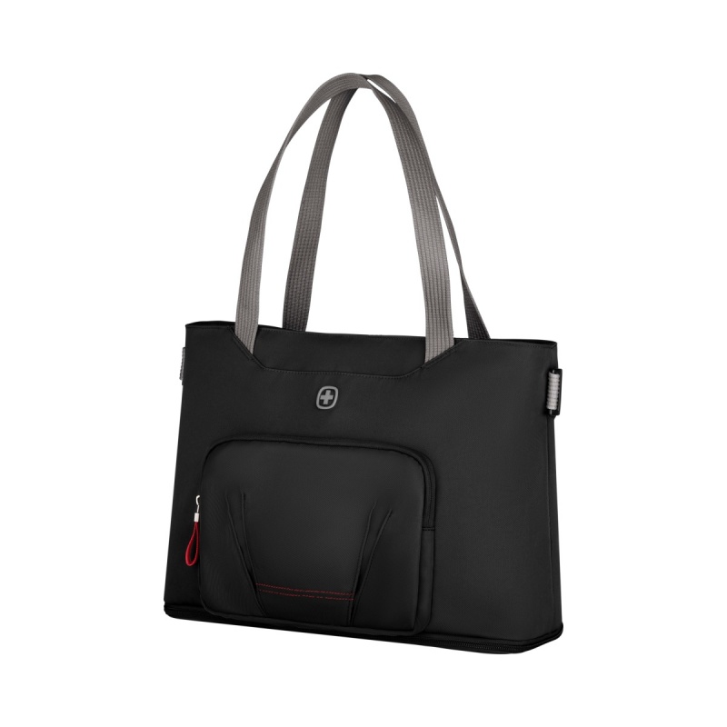 Torba na laptop WENGER Motion Deluxe Tote, 15,6", 180x460x310mm, czarna - obrazek 4