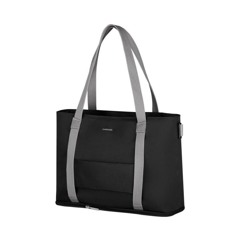 Torba na laptop WENGER Motion Deluxe Tote, 15,6", 180x460x310mm, czarna - obrazek 6