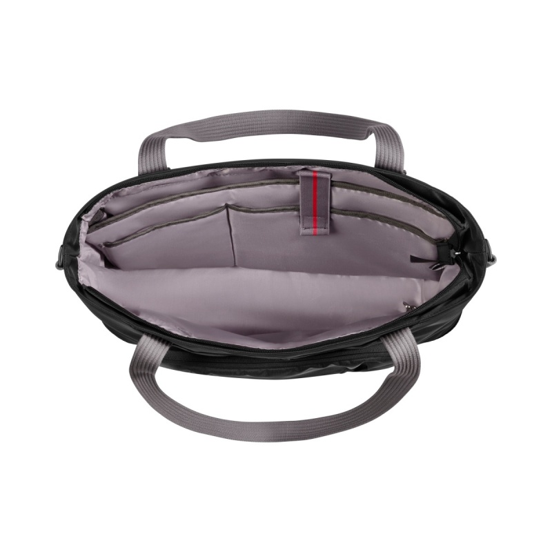 Torba na laptop WENGER Motion Deluxe Tote, 15,6", 180x460x310mm, czarna - obrazek 8
