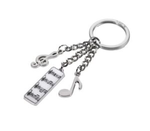 Brelok TROIKA 5 Sinfonie, 3 charmsy, metal