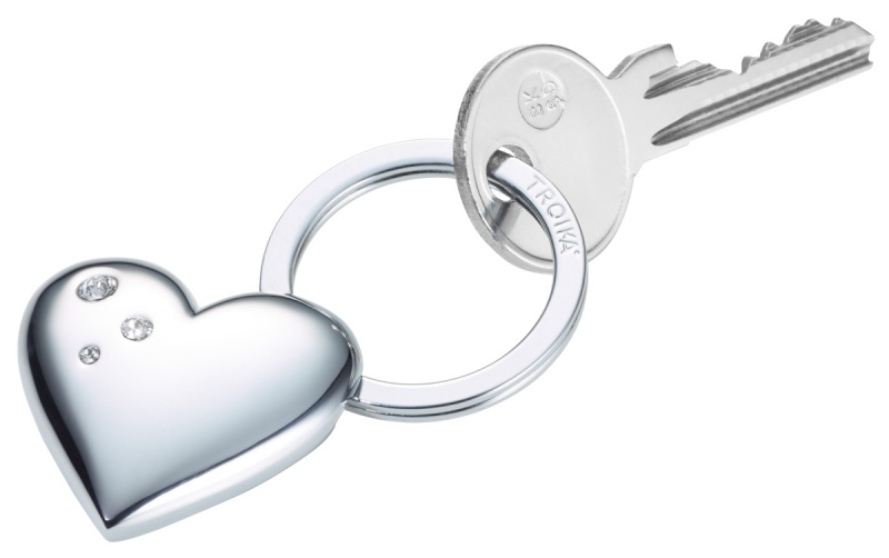 Brelok TROIKA Girls Best Friends Shiny, kryształki Swarovskiego, metal - obrazek 2