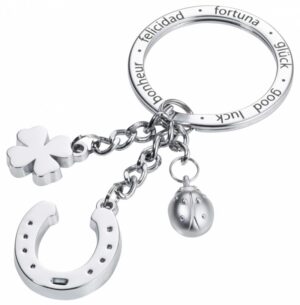 Brelok TROIKA Glucksbringer Hufeisen, 3 charmsy, metal