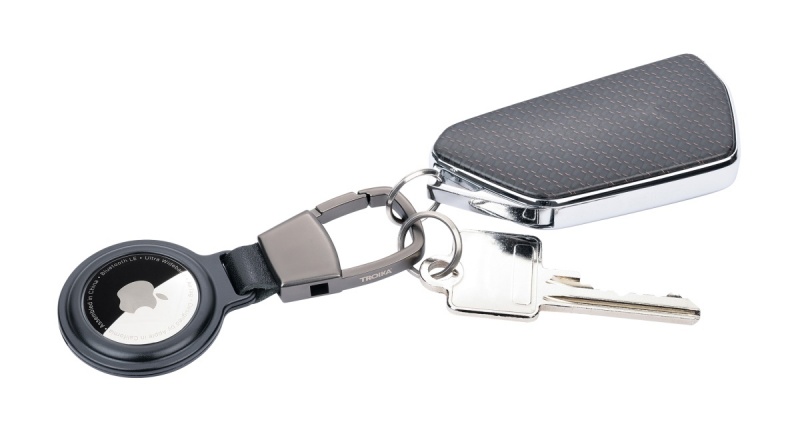 Brelok TROIKA AirTag Holder, etui na AirTag, czarny - obrazek 2