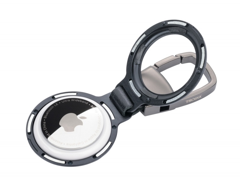 Brelok TROIKA AirTag Holder, etui na AirTag, czarny - obrazek 4