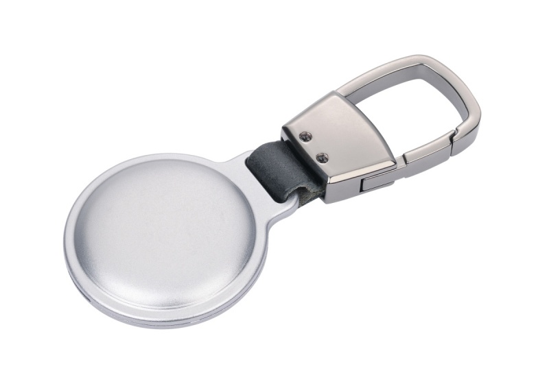 Brelok TROIKA AirTag Holder, etui na AirTag, srebrny - obrazek 5