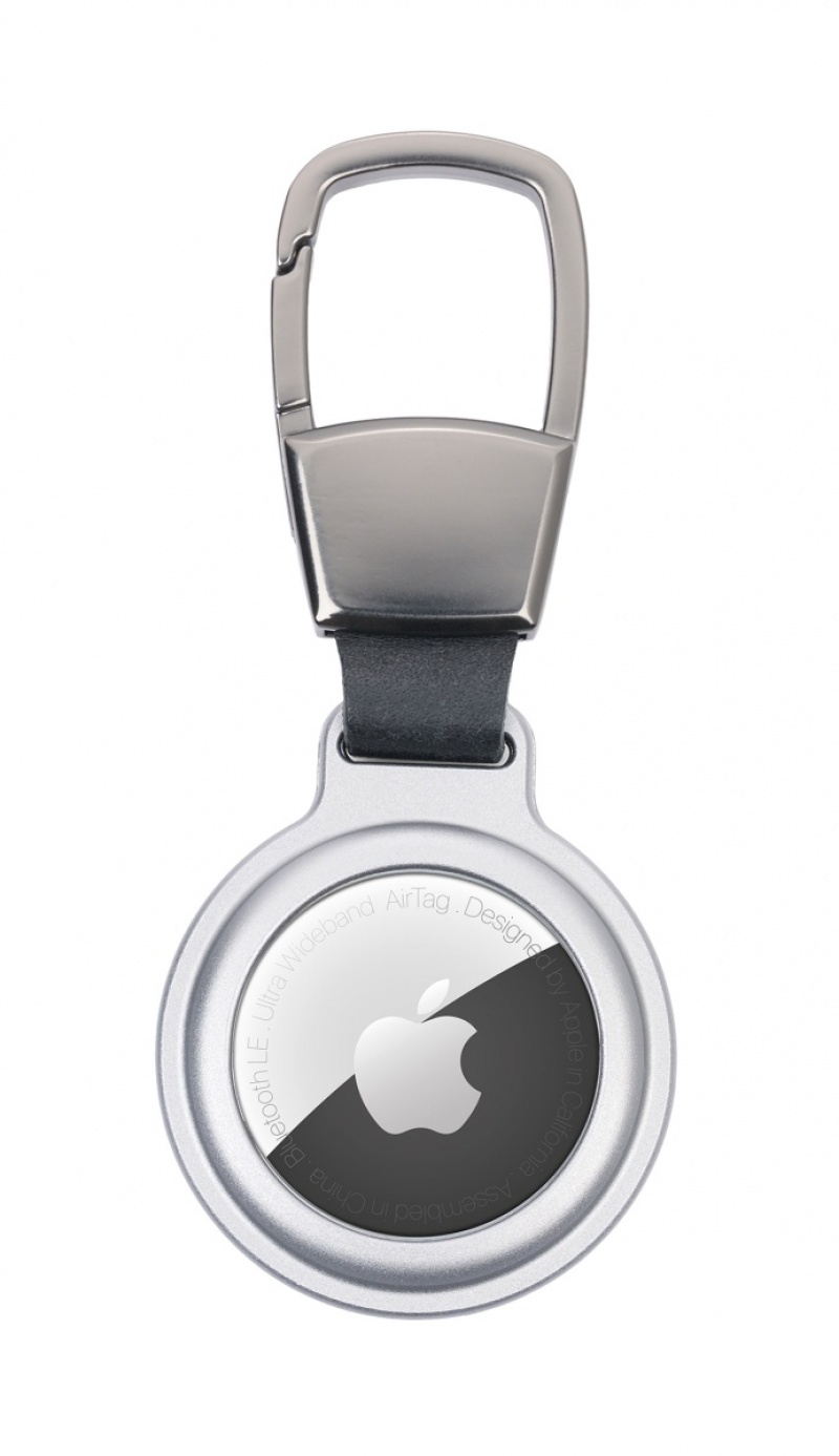 Brelok TROIKA AirTag Holder, etui na AirTag, srebrny - obrazek 6