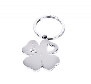 Brelok TROIKA Girls Best Friends Clover, koniczyna, metal