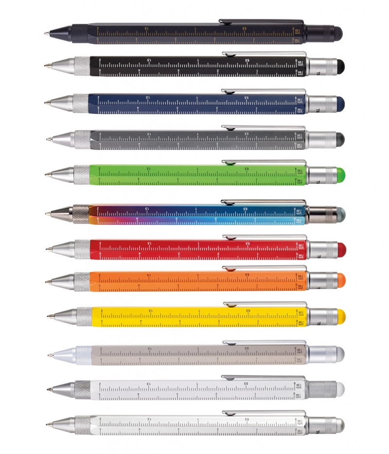 Długopis wielozadaniowy TROIKA Construction, szary - obrazek 3