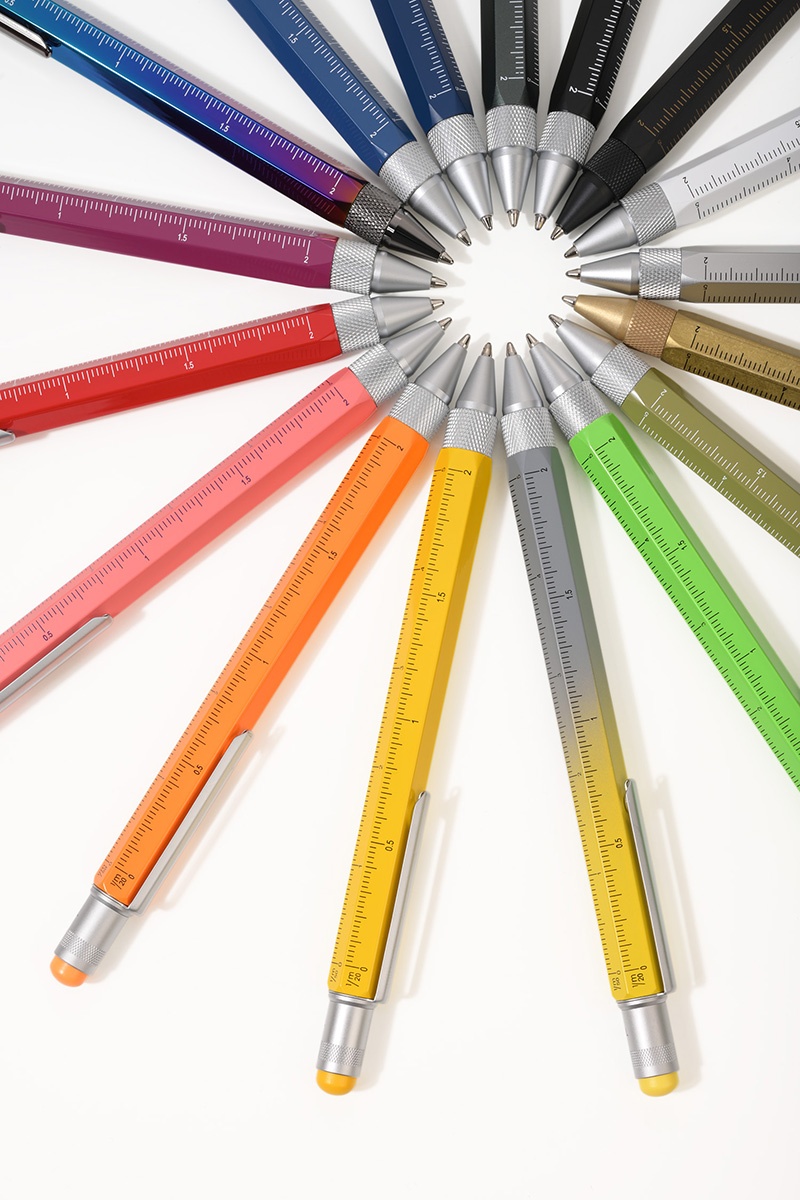 Długopis wielozadaniowy TROIKA Construction, zielony neonowy - obrazek 5