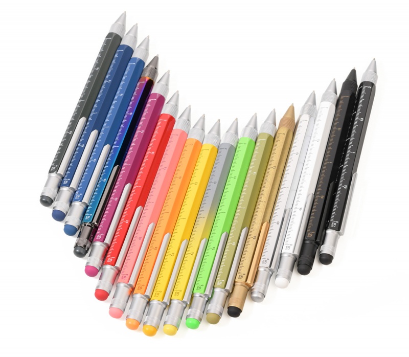 Długopis wielozadaniowy TROIKA Construction, zielony neonowy - obrazek 6