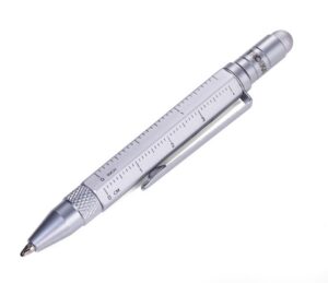 Długopis wielozadaniowy TROIKA Construction Liliput, srebrny