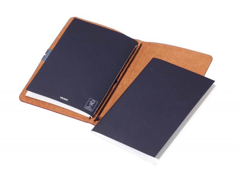 Notes TROIKA Bullet Journal, A5, w kropki, brązowy - obrazek 3