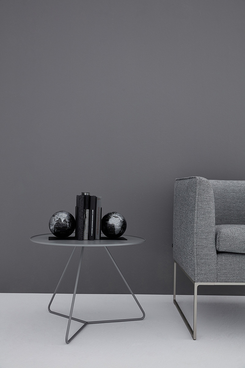 Zestaw globusów TROIKA Bookglobe, śr. 13cm, 2 szt., czarno-srebrny - obrazek 3