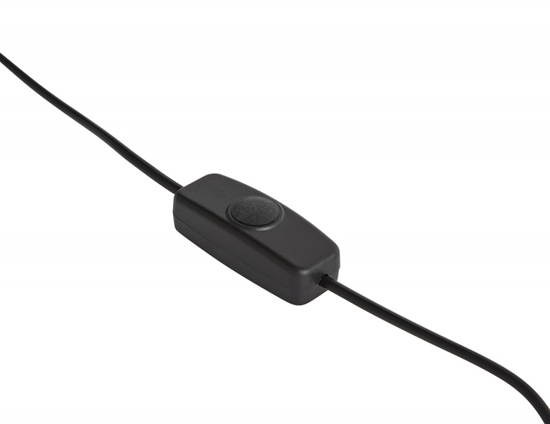 Globus TROIKA Terra Light, śr. 25cm, metalowa podstawa, czarno-srebrny - obrazek 4