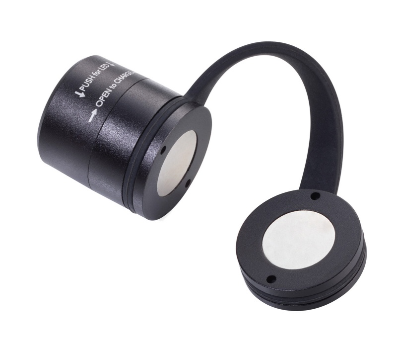 Latarka TROIKA Eco Run, z magnesem, LED, czarna - obrazek 3