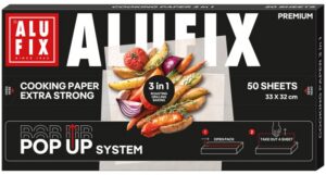 Papier do gotowania ALUFIX Pop-up, 3w1, 33x32cm, 50 arkuszy