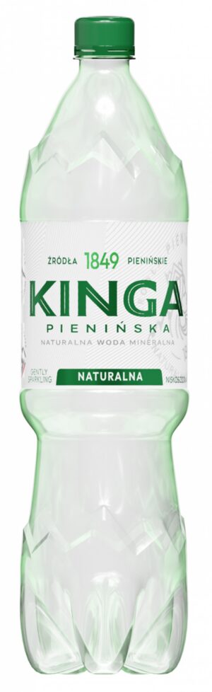 Woda mineralna KINGA PIENIŃSKA, naturalna, 1,5l, kaucja