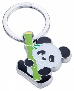 Brelok TROIKA Bamboo Panda, emaliowany metal