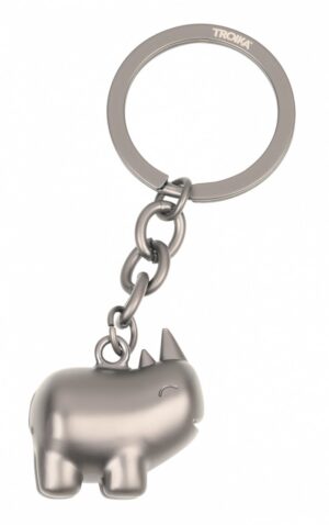 Brelok TROIKA Happy Rhino, metal