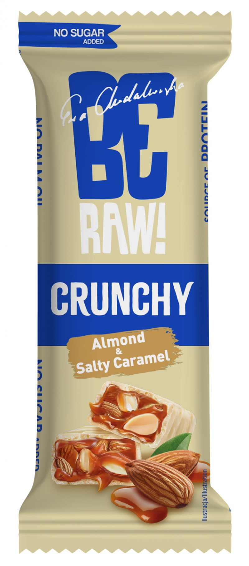 Baton BERAW!, orzechowo-karmelowy, 40g