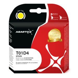 Tusz Asarto do Epson T01D4 | C13T01D400 | 20000 str. | yellow