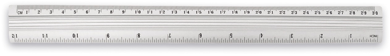 4office Linijka aluminiowa 30cm