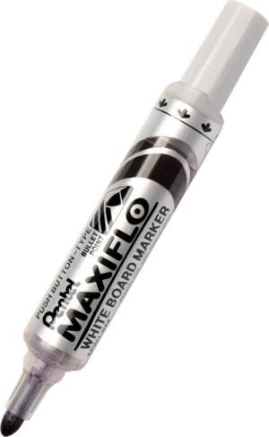 Marker do tablic suchościeralny gruby Maxiflo Pentel MWL5W niebieski