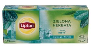 Herbata LIPTON zielona, miętowa