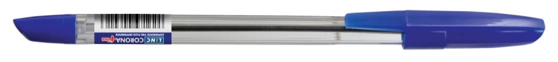 Długopis LINC Corona Plus, śr. kulki 0,7mm, gr. linii 0,3mm, niebieski