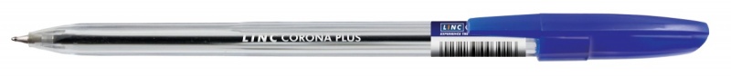 Długopis LINC Corona Plus, śr. kulki 0,7mm, gr. linii 0,3mm, niebieski - obrazek 2