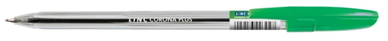 Długopis LINC Corona Plus, śr. kulki 0,7mm, gr. linii 0,3mm, zielony - obrazek 2