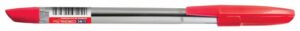 Długopis LINC Corona Plus, śr. kulki 0,7mm, gr. linii 0,3mm, czerwony