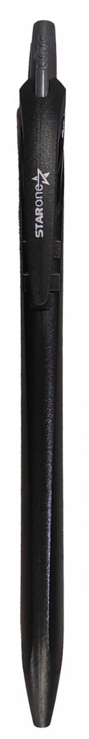 Długopis LINC StarOne, śr. kulki 0,7mm, gr. linii 0,3mm, czarny