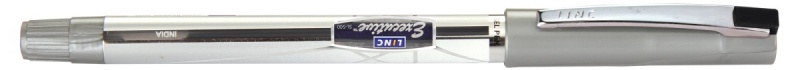 Długopis żelowy LINC Executive, śr. kulki 0,7mm, gr. linii 0,5mm, czarny