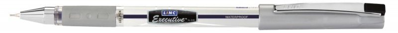 Długopis żelowy LINC Executive, śr. kulki 0,7mm, gr. linii 0,5mm, czarny - obrazek 2