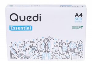 Papier ksero QUEDI ESSENTIAL A4, A4, klasa C, 80gsm, 500ark.