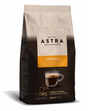 Kawa ASTRA Crema Łagodna, mielona, 250g