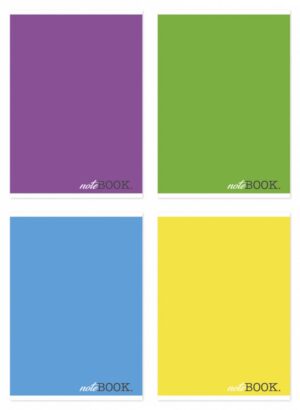 Zeszyt szkolny OFFICE PRODUCTS, A5, w linie, 96 kart., 60gsm, mix kolorów