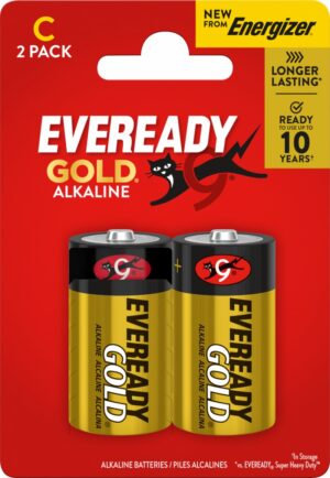 Bateria EVEREADY GOLD from ENERGIZER, C, LR14, 1,5V, CP2 EU, 2 szt.