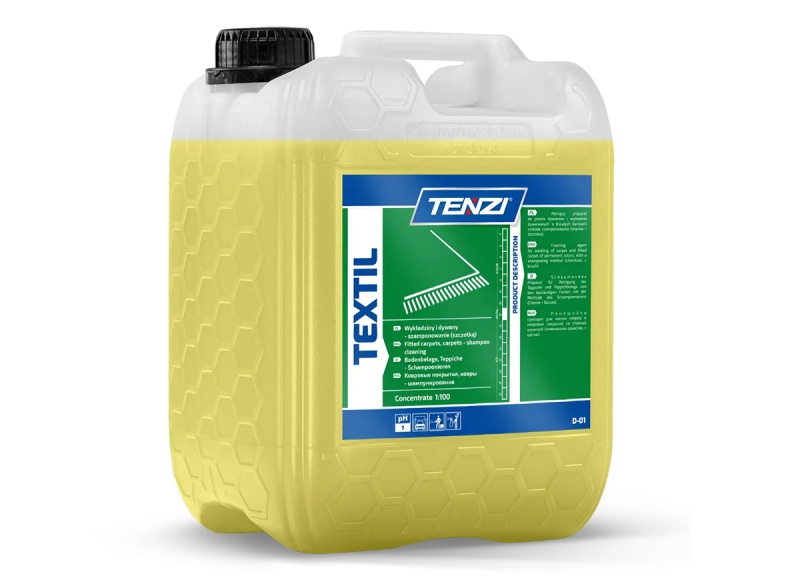 Preparat do prania wykładzin i tekstyliów metodą szamponowania TENZI, Textil, 5l