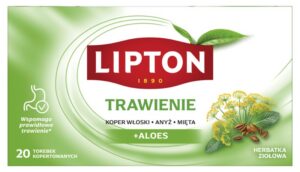 Herbata LIPTON Functional, ziołowa, trawienie, 20 kopert