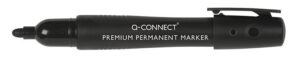Marker permanentny Q-CONNECT Premium, gum. rękojeść, okrągły, 2-3mm (linia)
