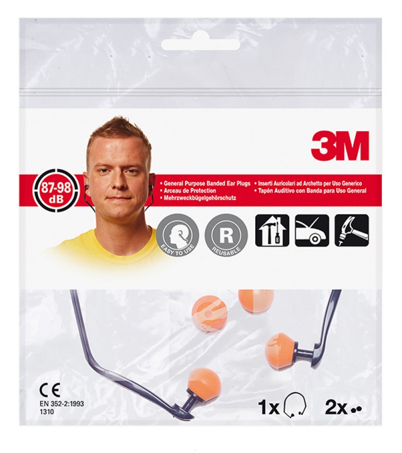 Opaska z zatyczkami do uszu 3M E-A-R™ (1310)