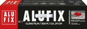 Folia spożywcza ALUFIX Fix-Cut, PVC, 29cmx300m