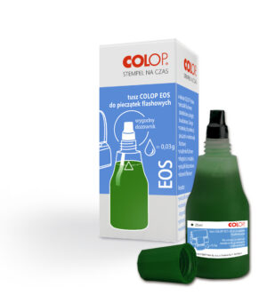 COLOP EOS tusz do pieczątek FLASH zielony 25ml