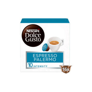 Kapsułki NESCAFE  DOLCE GUSTO smak ESPRESSO PALERMO  moc 10 zestaw 80 kapsułek