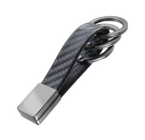 Brelok TROIKA Twister Carbon, czarny