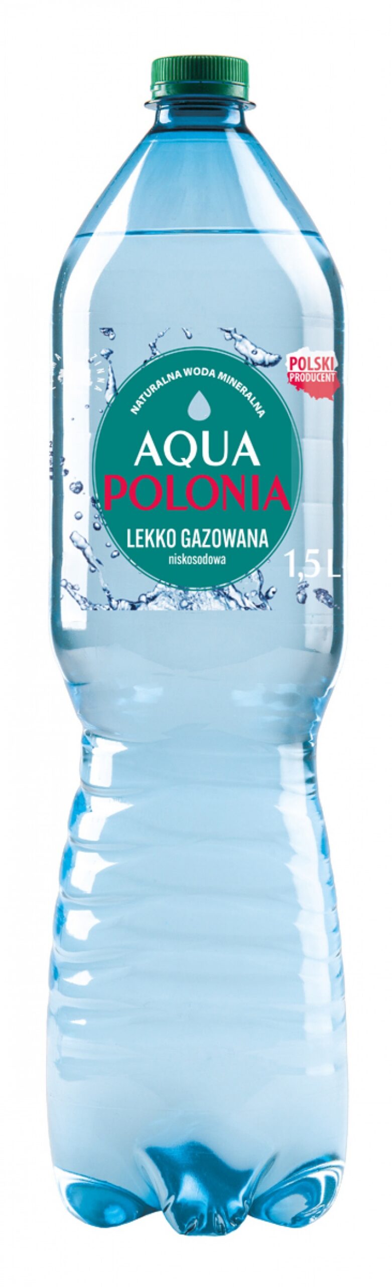 Woda mineralna Aqua Polonia, lekki gaz, 1,5l