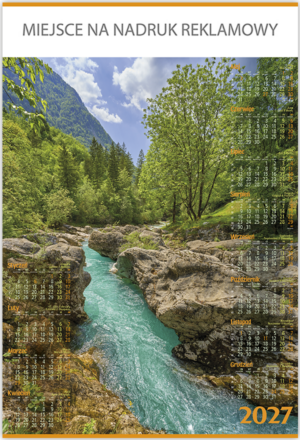 Kalendarz Plakatowy B-1, P05 - POTOK 2027