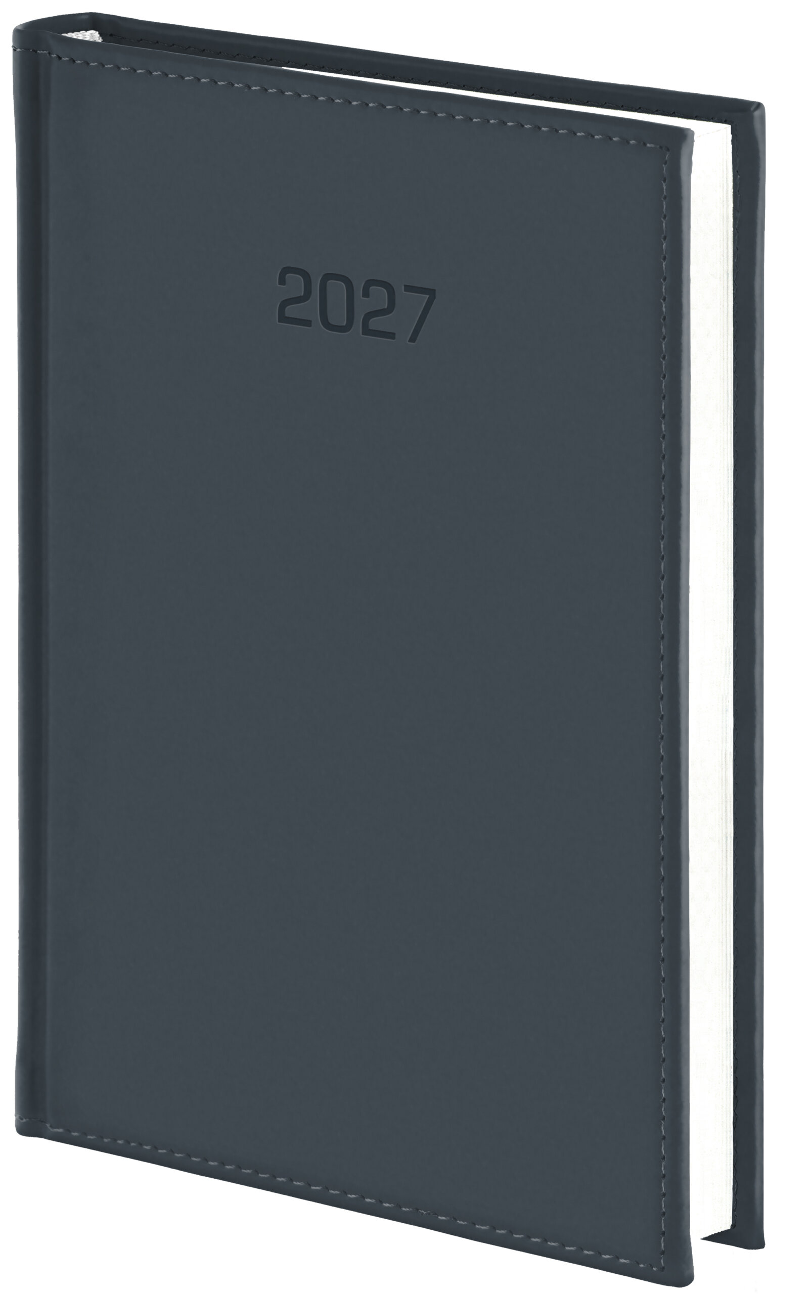 Kalendarz dzienny A4 Vivella, 2027, grafit